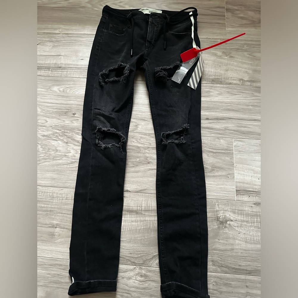 women’s off white jeans